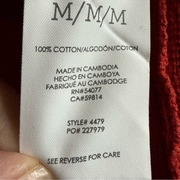 CAbi 4479 Red Coronation Blazer Knit Double Breasted Heart of CAbi Women’s M - Picture 10 of 11